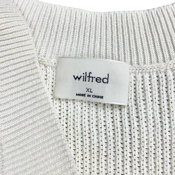 WILFRED Aritzia Orris Knit Halter Tank Sz XL - Picture 5 of 7